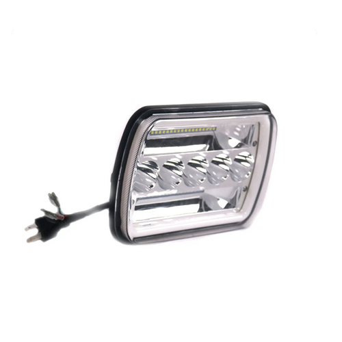 7 Inch Led Work Light High Low Beam With Drl Led Headlight Voltage: 220 Volt (V)