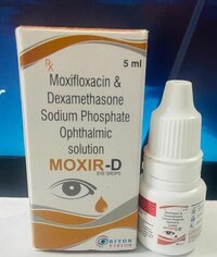MOXIFLOXACIN AND DEXAMETHASONE SODIUM PHOSPHATE OPHTHALMIC SOLUTION