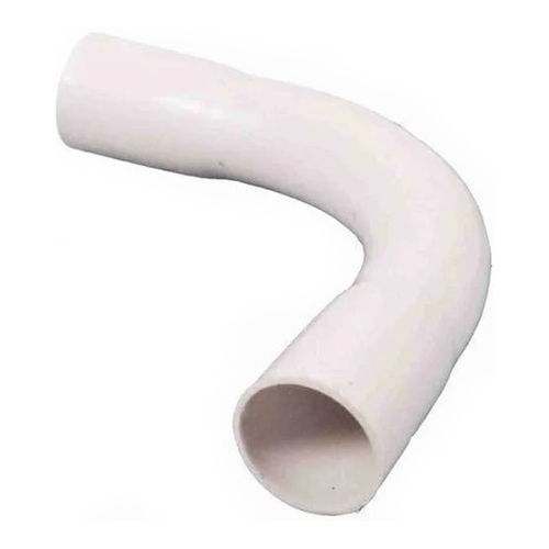 White Pvc Conduit Pipe Bend