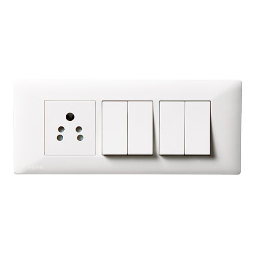 White Electrical Switch Board