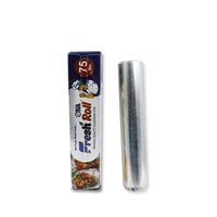 Heavy Duty Non-Stick Aluminum Foil Roll for Baking & Grilling (5m x 300mm)