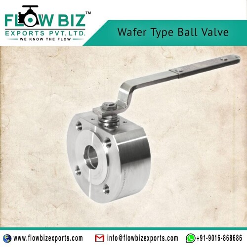 Stainless Steel Wafer Type Ball Valve Manufacturer in Vapi