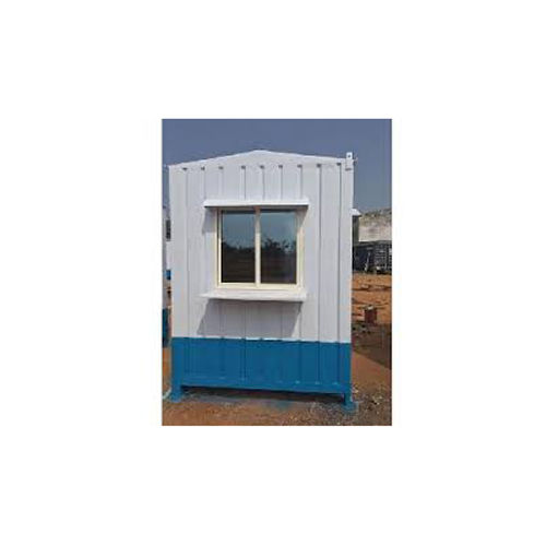 White Portable Security Cabin