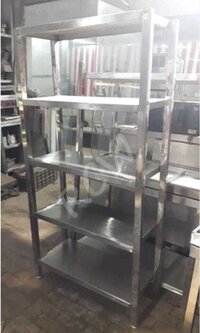 Almost New Five Shelves Steel Rack