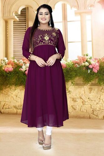 GEORGETTE   KURTI