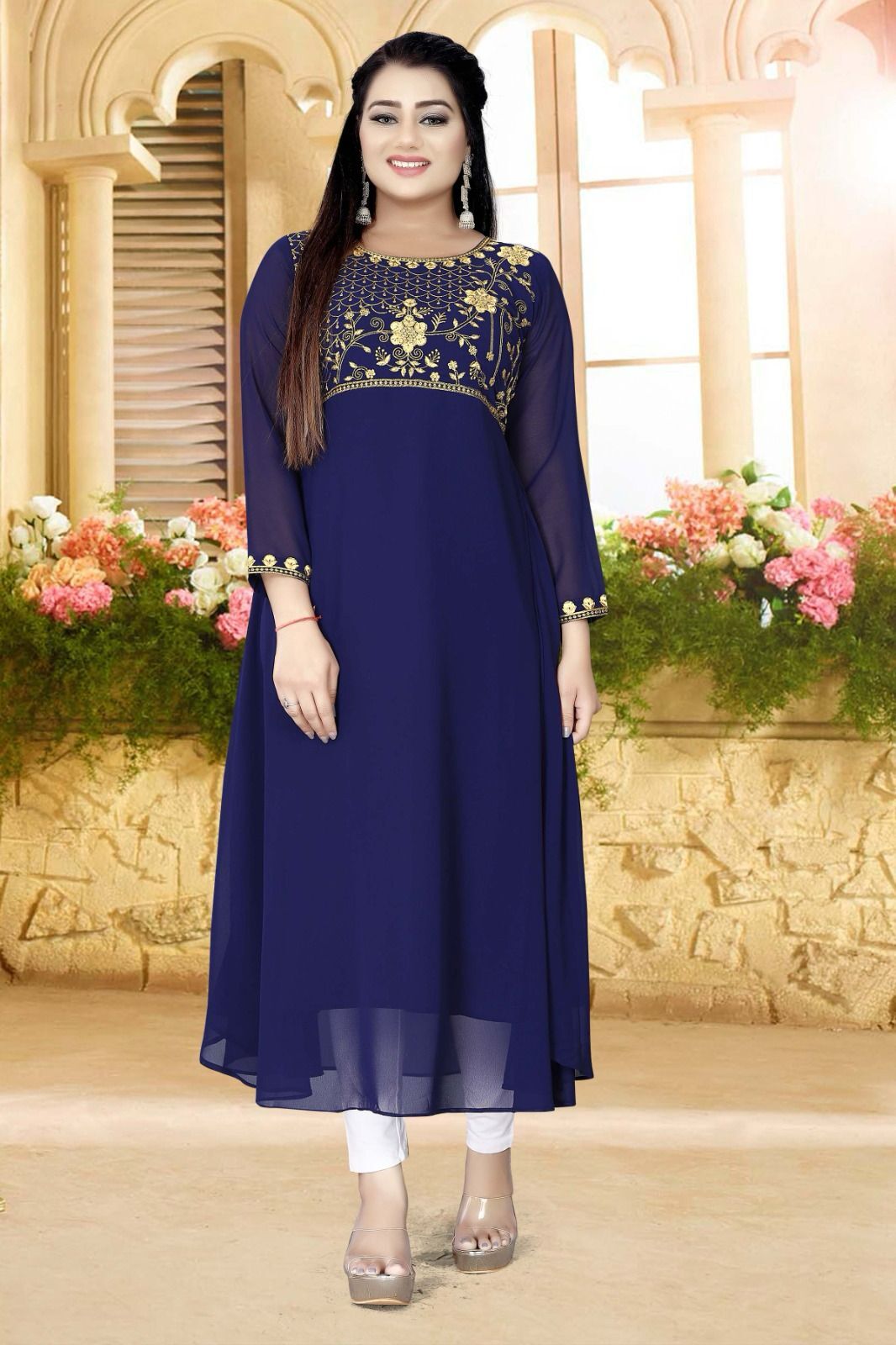 GEORGETTE   KURTI