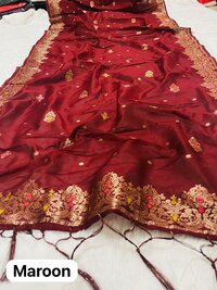 Maroon Cotton Dupatta