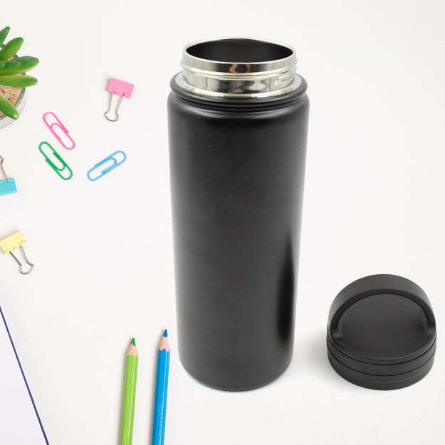 VACUUM STAINLESS STEEL WATER BOTTLE WITH CARRY HANDLE
