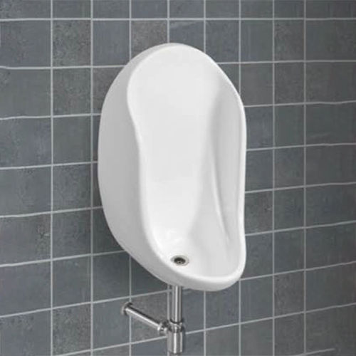 White Half Stall Urinal