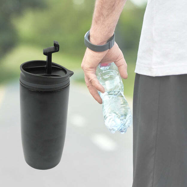 STAINLESS STEEL VACUUM INSULATED COFFEE CUPS DOUBLE WALLED TRAVEL MUG