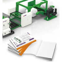 Semi-automatic Note Book Making Machine
