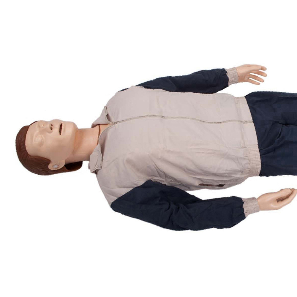 Whole Body Basic Male CPR Mannequins with Monitor and Printer