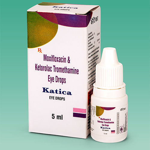 5 ML Moxifloxain And Ketorolac Tromethamine Eye Drops