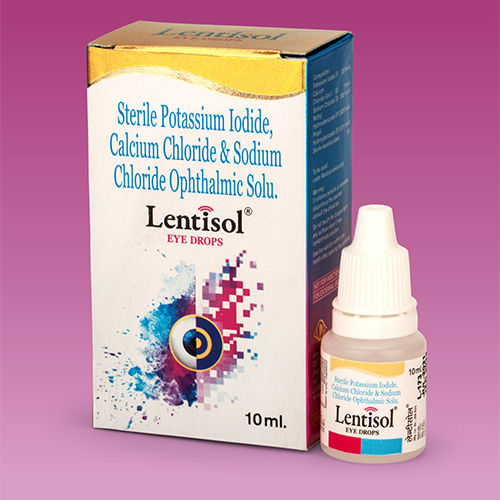 10 ML Sterile Potassium Iodide Calcium Chloride And Sodium Chloride Ophthalmic Solution Eye Drops