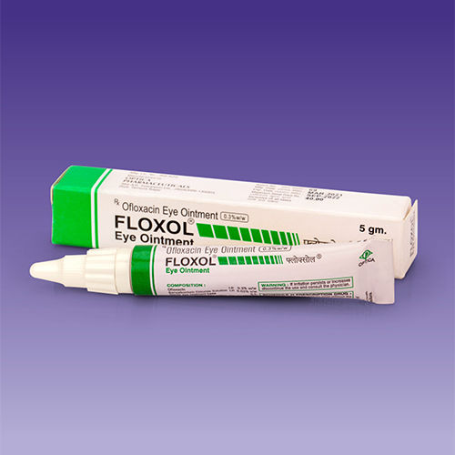 Ofloxacin Eye Ointment Application: Industrial