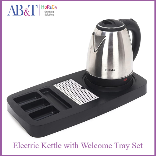 Welcome Amenity Tray for hotel guestroom