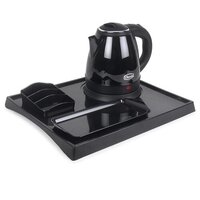 Stainless Steel Electric Kettle With Amity Tray Set - Capacity: 1.2l Liter/day