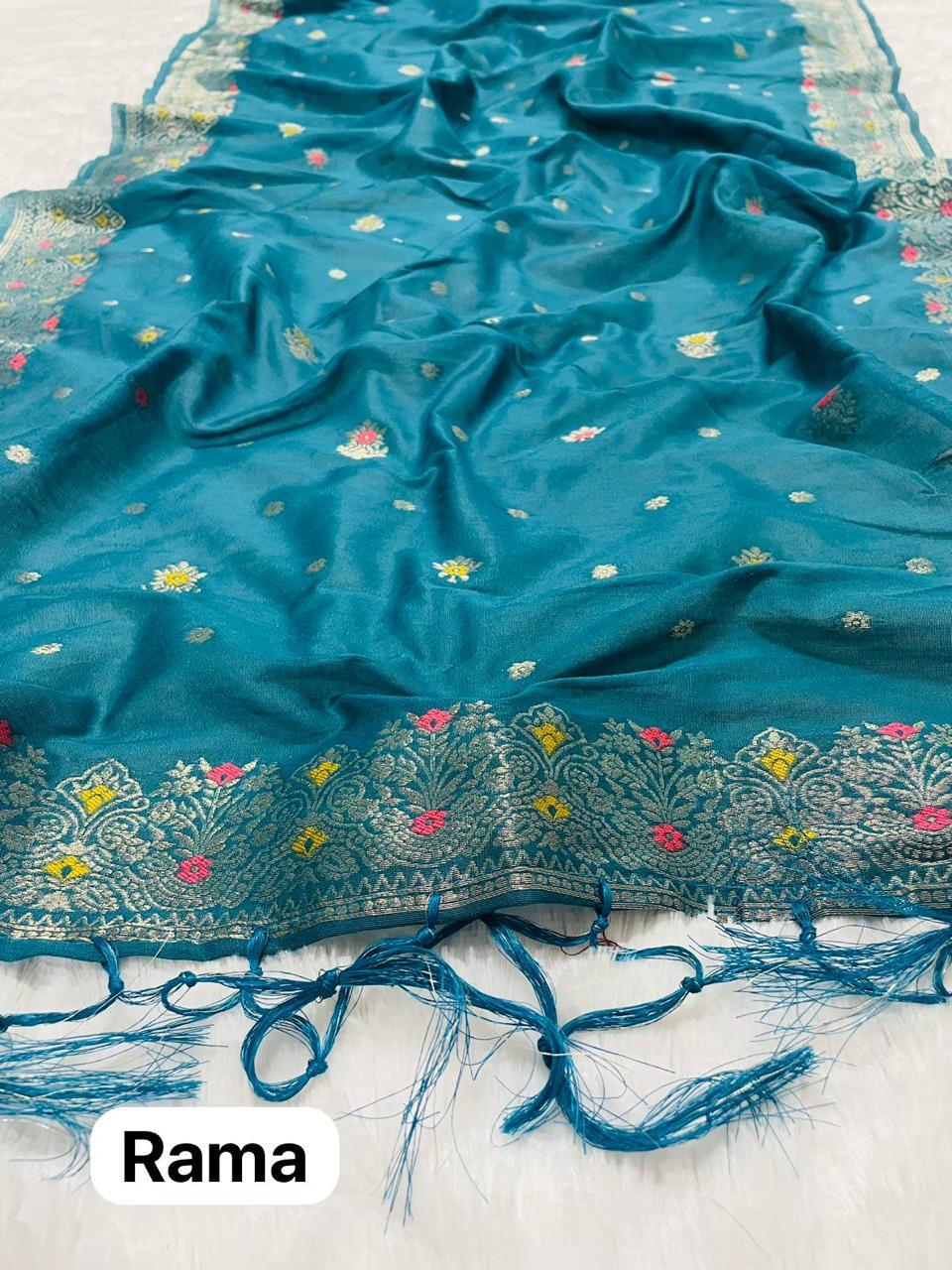 Rama Cotton Silk  Dupatta