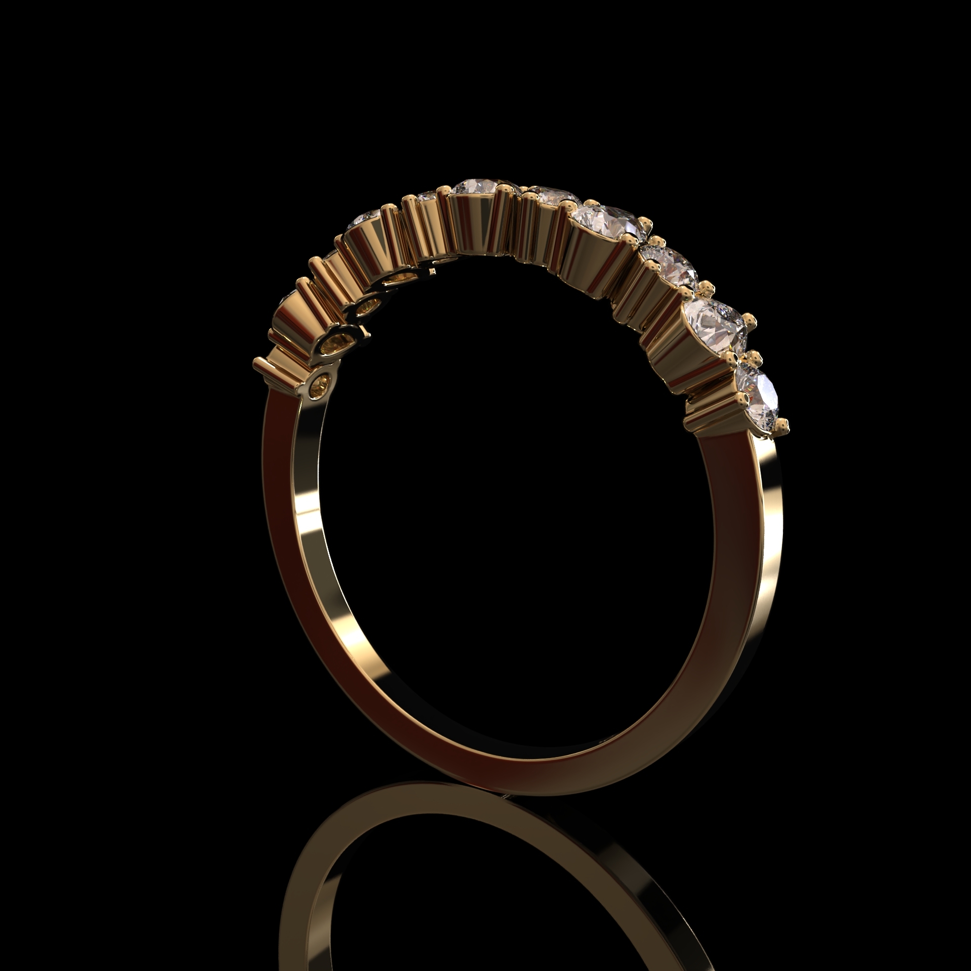 Mens Diamond Solitaire ring