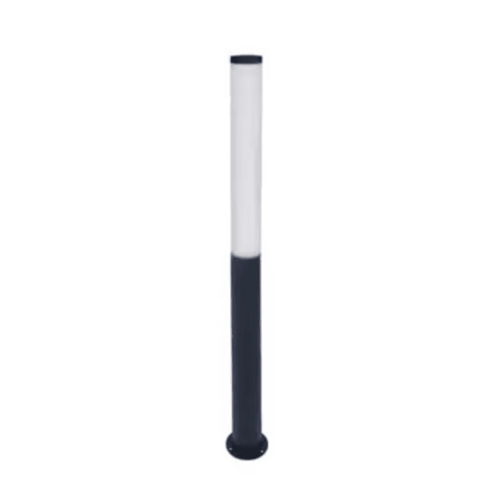 LED Bollard tubular light - 10W (WW) Black body