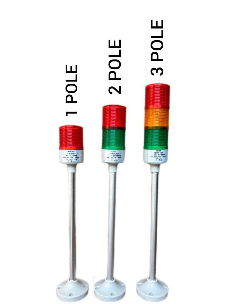 Panel Tower Light - Color: Red