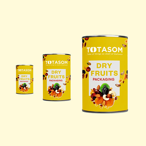 Tin Packaging For Dryfruits - Material: Paper