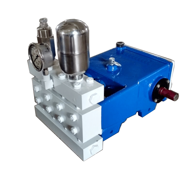 High pressure plunger pump