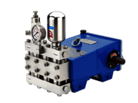 High pressure plunger pump