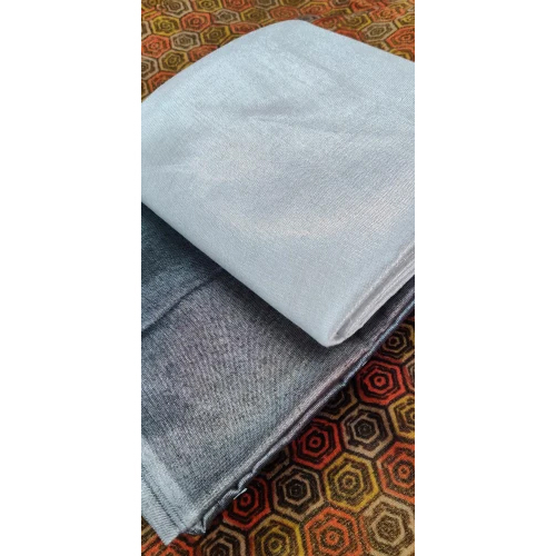 Pure Silver Tissue Fabric