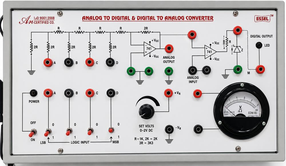 Analog To Digital Converter - Color: White