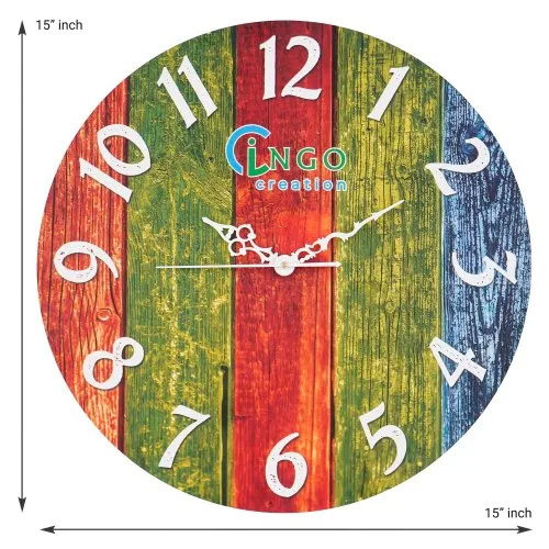 Ingo Creation Wooden Wall Clock