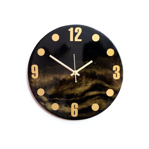 Epoxy Resin Art Wall Clock