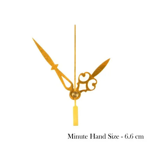 Golden Polished Wall Clock Needle