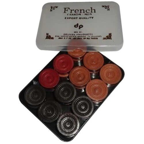 CARROM COINS FRENCH WOOD
