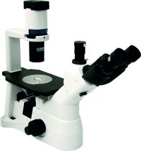 Inverted Tissue Culture Microscope - 48mm To 75mm Eyepieces, 12v 20w Halogen Illumination, Mechanical Body With V-tension Adjustment Ring, Long Working Distance 45mm Condenser, Binocular Observation Design