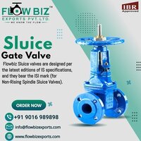 Sluice Gate Valve Manufacturer In Vapi - Color: Blue