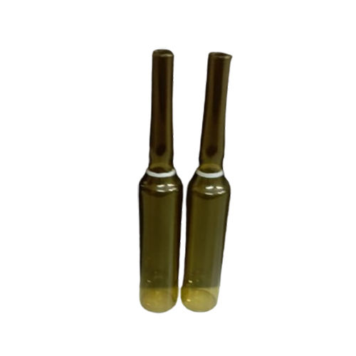 5Ml Amber Empty Glass Ampoule With Ring - Color: As Per Requirement