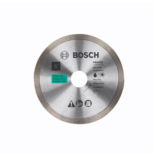 Silver Db543s 5 Inch Continuous Rim Diamond Blade For Clean Cuts