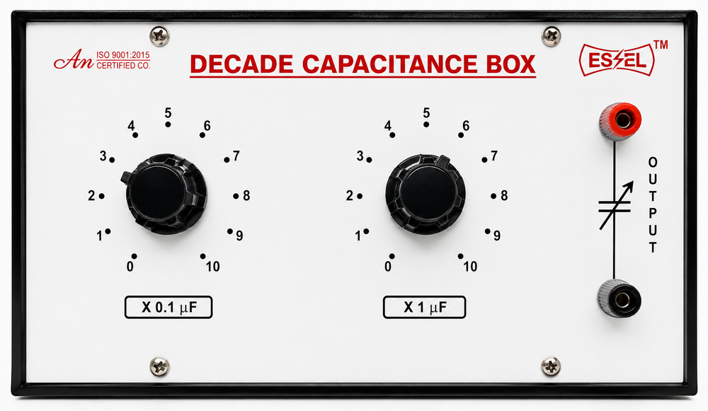 Decade Capacitance Box 2 Dial - Color: White