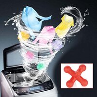 REUSABLE ECO-FRIENDLY LAUNDRY WASHING BALLS FOR WASHING MACHINE  LAUNDRY DRYER BALL