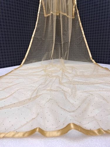 Golden Net Hot Fix Dupatta