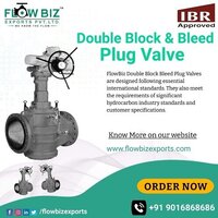 Double Block And Bleed Valve Manufacturer In Vapi - Application: Industrial