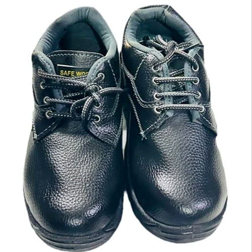 Black Low Ankle Safety Shoes