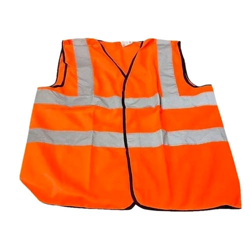 Polyester Orange Reflective Safety Jacket Warranty: Yes