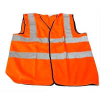 Reflective Safety Clothing - Polyester Material, Unisex Design, Bright Orange Color | Durable, Reusable, High Visibility For Low Light Environments