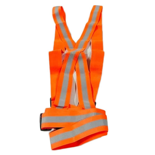 Orange Reflective Cross Safety Belt Gender: Unisex