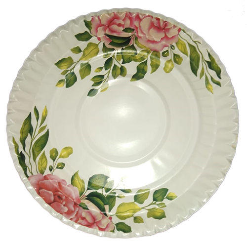 Leaf Print ITC Paper Board Plates