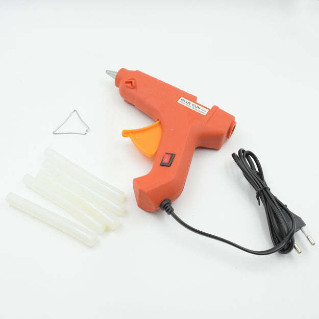 PROFESSIONAL 60 WATT WITH 5 PCS HOT MELT GLUE STICK and  ON/OFF SWITCH  ELECTRIC TOOL HOT MELT GLUE GUN FOR MULTI USE1 PC