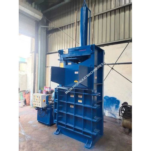 Blue Plastic Bottle Baler