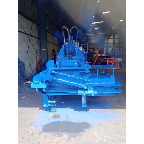 Blue Iron Scrap Baler